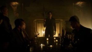 Strike Force- Penguin addresses his entourage about changes