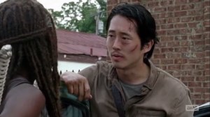 Thank You- Glenn tells Michonne that he needs to get home
