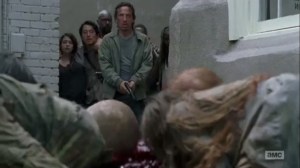 Thank You- Group finds walkers feasting on Will