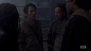 Thank You- Group plans while taking refuge in a pet store