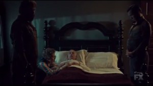 Waiting for Dutch- Gerhardt family at Otto's bedside