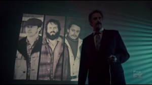 Waiting for Dutch- Joe Bulo, played by Brad Garrett, presents information regarding the Northern Expansion Strategy and how the Gerhardt family factors in