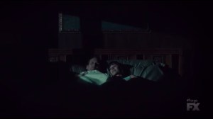 Waiting for Dutch- Mr. and Mrs. Solverson bid each other good night