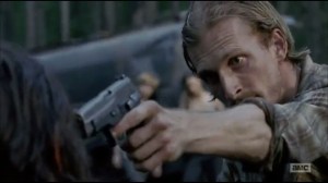 Always Accountable- Gun in Daryl's face