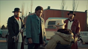 Fear and Trembling- Mike Milligan and the Kitchen brothers greet Otto