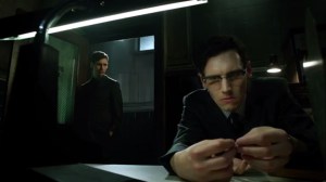 Mommy's Little Monster- Nygma examines the clue in Kringle's hand