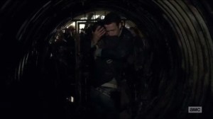 Now- Aaron hugs Maggie