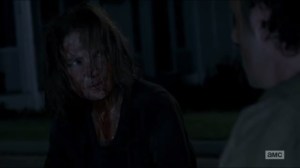 Now- Deanna asks Rick if she was being too optimistic