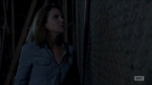 Now- Deanna bangs on the gate