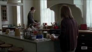 Now- Deanna finds Spencer drinking