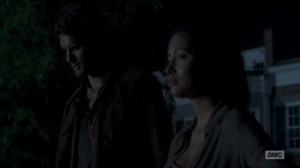 Now- Spencer relieves Rosita