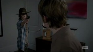 Start to Finish- Carl demands that Ron hand over his gun