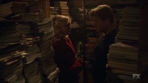 The Gift of the Magi- Peggy tells Ed that Constance saw the damaged car