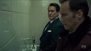 The Gift of the Magi- Ronald Reagan and Lou Solverson talk at the urinals