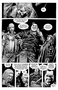 The Walking Dead #100- First appearance of Negan