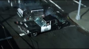 Tonight's the Night- Semi crashes into police cruiser