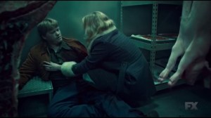 Palindrome- Peggy and Ed hide in the meat locker