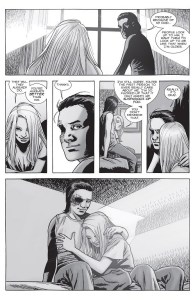 The Walking Dead #149- Carl tells Lydia that he's who he is because of his father