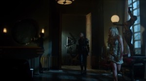 Worse Than a Crime- Theo, Tabitha, and Silver about to escape