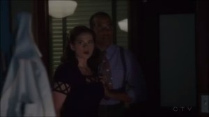 A View in the Dark- Jason and Peggy arrive back at Isodyne