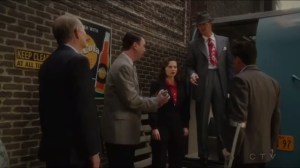 A Little Song and Dance- Samberly gives Thompson the gamma core