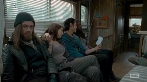 Knots Untie- Glenn shows off the ultrasound picture