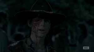 No Way Out- Carl gets shot through the eye