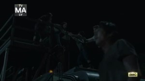 No Way Out- Daryl, Sasha, and Abraham arrive at the Safe Zone