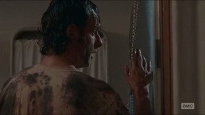 No Way Out- Rick prepares to go out and face the walkers