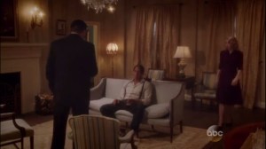 Smoke and Mirrors- Hunt tells Calvin and Whitney about his encounter with Peggy Carter