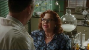 The Atomic Job- Rose asks Samberly if he liked the pie