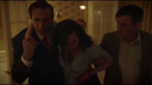 The Atomic Job- Sousa and Jarvis bring an injured Peggy to Violet's home