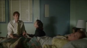 The Edge of Mystery- Peggy consoles a worried Edwin while Ana rests