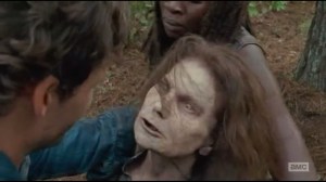 The Next World- Spencer and Michonne come across a reanimated Deanna