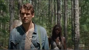 The Next World- Spencer asks why Michonne is following him