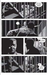 The Walking Dead #151- Rick checks on Negan