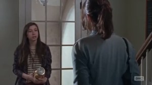 East- Enid offers to cover Maggie's shift