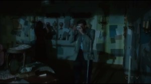 Hollywood Ending- Daniel and Peggy take photos of Whitney's plans