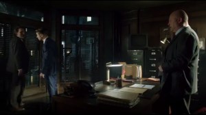 Mad Grey Dawn- Barnes tells Bullock and Gordon about the museum attack