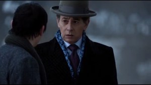 Mad Grey Dawn- Elijah Van Dahl, played by Paul Reubens, learns that Oswald is his son