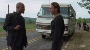 Not Tomorrow Yet- Gabriel makes a joke to Rick