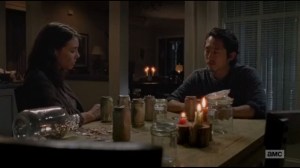 Not Tomorrow Yet- Maggie tells Glenn that she'll be coming on the mission