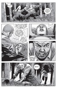The Walking Dead #152- Rick almost kills Brandon