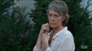 Twice As Far- Carol watches Daryl dig