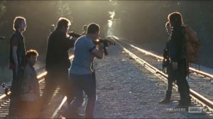 Twice As Far- Saviors confront Daryl and Rosita