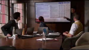 Creative Destruction Phenomenon- JR, played by Maestro Harrell, gives a presentation on Davis-Dexter