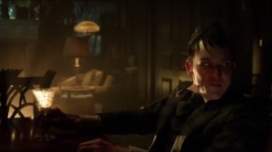 Into the Woods- Penguin has blood on his face