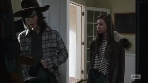 Last Day on Earth- Carl and Enid talk