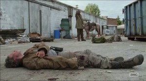 Last Day on Earth- Morgan finds the Savior about to kill Carol