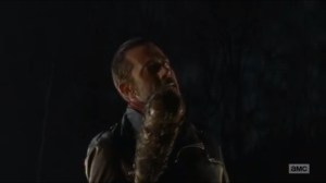 Last Day on Earth- Negan picks his victim, the cameraman